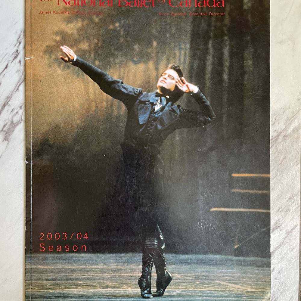 SIGNED National Ballet of Canada 2003/04 Playbook